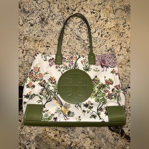 Gently used Floral Tory tote